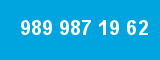 989 987 19 62 989 987 19 62